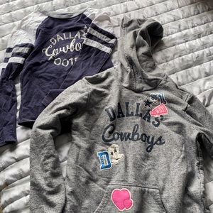 Ling sleeve shirt + sweater bundle